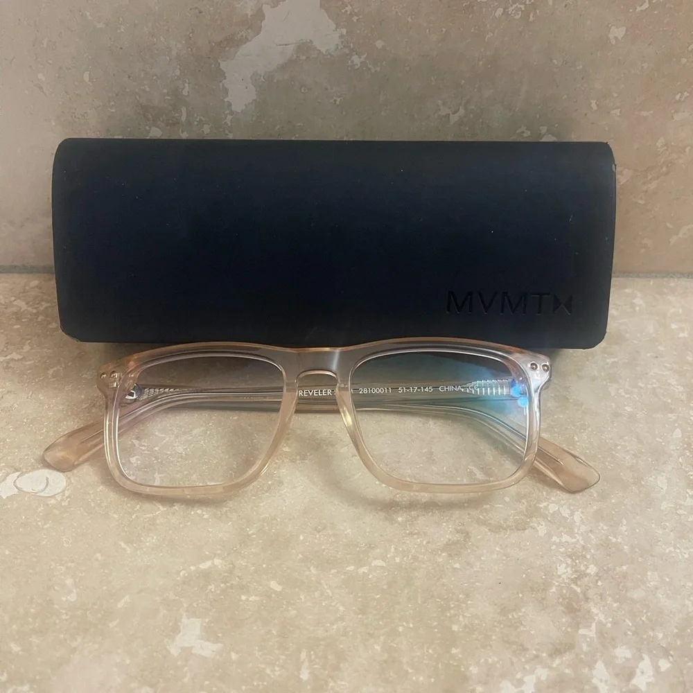 MVMT Women's Clear Blue Blocking Glasses